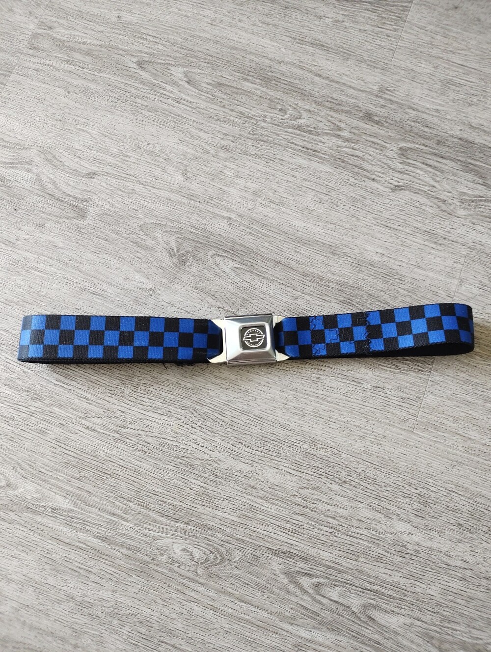 Pre Loved Buckle Down Chevrolet Adjustable Seatbelt Belt. I'm - Picture 3 of 7